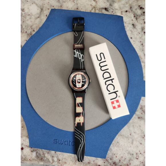 Vintage Swatch Key Access watch DROP OUT SKR100 New old stock - Picture 4 of 12